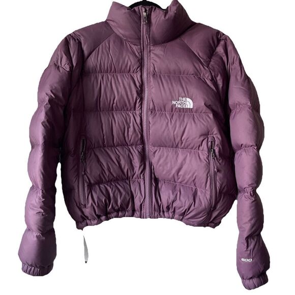 New The North Face Women's Hydrenalite 600 Down Puffer Hooded Jacket XL Mauve - Picture 6 of 7
